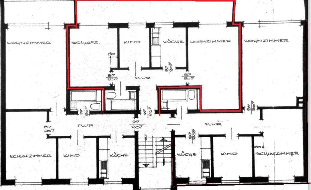 Pronájem bytu 3+1 57 m², Atländer Straße 3, Buxtehude, Dolní Sasko Pronájem bytu 3+1 57 m², Atländer Straße 3, Buxtehude, Dolní Sasko
