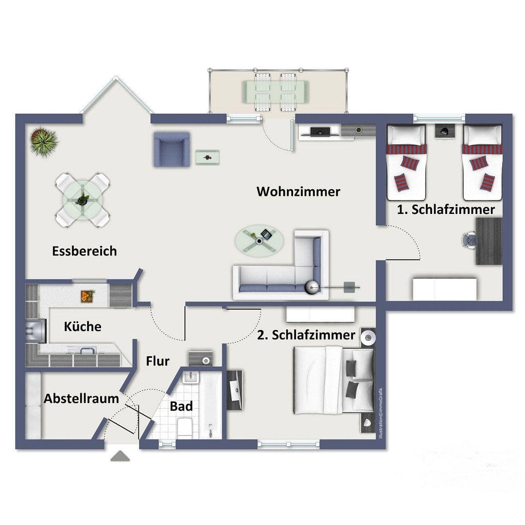 Prodej bytu 3+1 70 m², Waldstr. 5 B, Kühlungsborn, Mecklenburg-Vorpommern Prodej bytu 3+1 70 m², Waldstr. 5 B, Kühlungsborn, Mecklenburg-Vorpommern