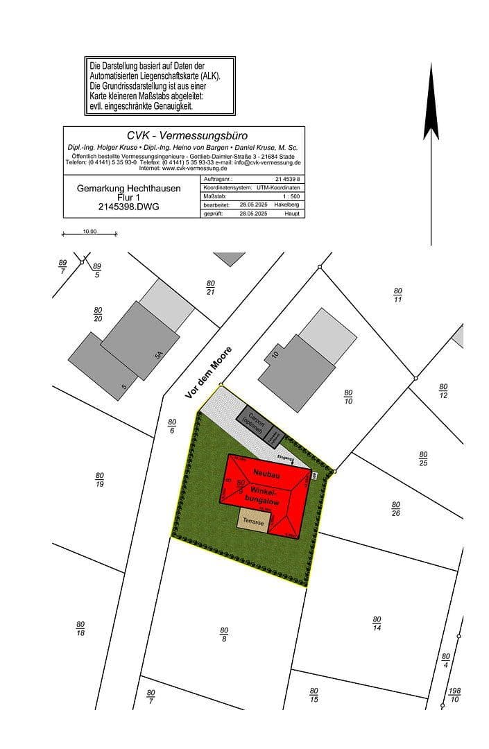 Prodej domu 152 m², pozemek 737 m², Vor dem Moore 8, Hechthausen, Dolní Sasko Prodej domu 152 m², pozemek 737 m², Vor dem Moore 8, Hechthausen, Dolní Sasko