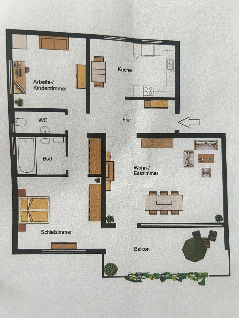 Pronájem bytu 3+kk 82 m², Kornwestheim, Bádensko-Württembersko Pronájem bytu 3+kk 82 m², Kornwestheim, Bádensko-Württembersko