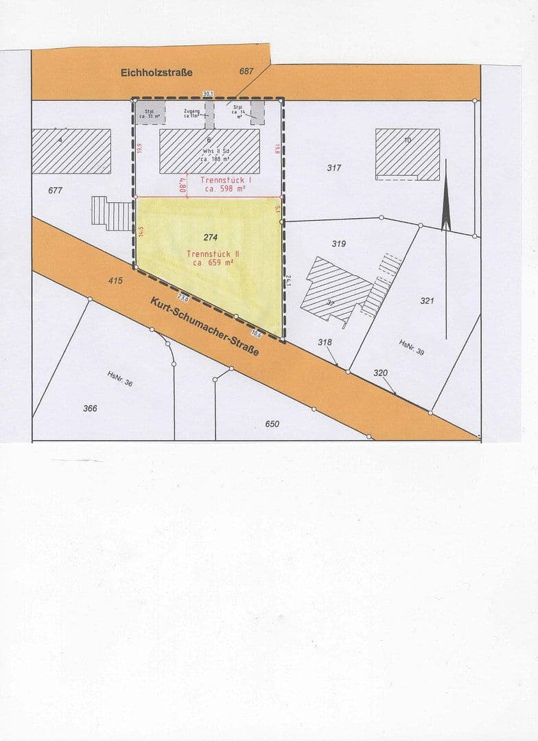 Prodej pozemku 659 m², Bünde, Severní Porýní-Vestfálsko Prodej pozemku 659 m², Bünde, Severní Porýní-Vestfálsko