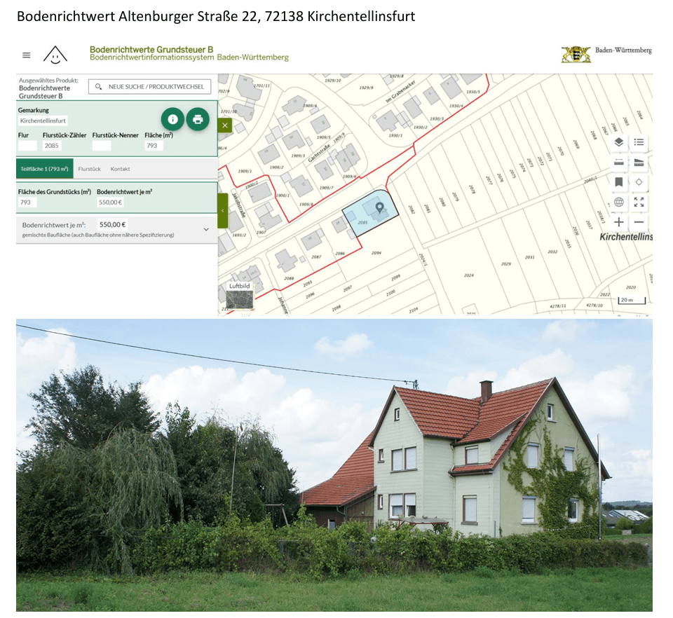 Prodej domu 110 m², pozemek 793 m², Altenburger Strasse 22, Kirchentellinsfurt, Bádensko-Württembersko Prodej domu 110 m², pozemek 793 m², Altenburger Strasse 22, Kirchentellinsfurt, Bádensko-Württembersko