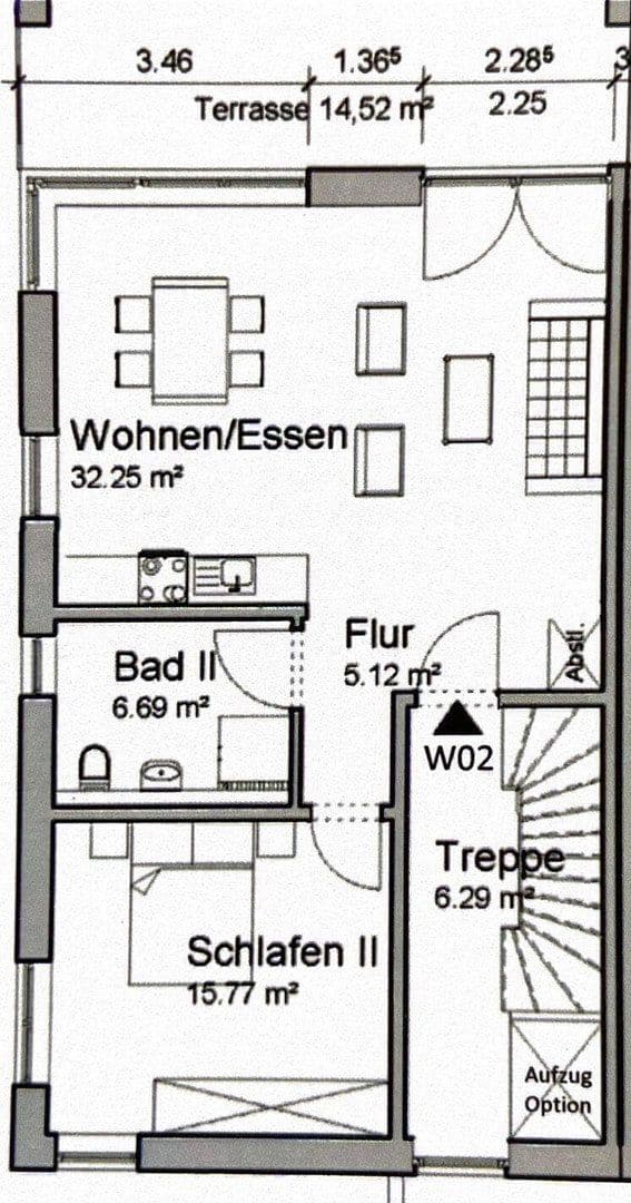 Pronájem bytu 2+1 69 m², Am Lieschberg 44, Bernkastel-Kues, Porýní-Falc Pronájem bytu 2+1 69 m², Am Lieschberg 44, Bernkastel-Kues, Porýní-Falc