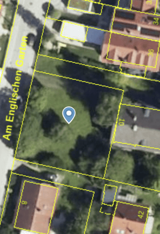 Prodej pozemku 600 m², Am Englischen Garten, Ismaning, Bavorsko Prodej pozemku 600 m², Am Englischen Garten, Ismaning, Bavorsko