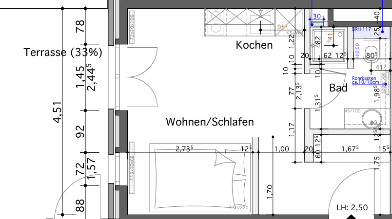 Pronájem bytu 1+1 22 m², Am Felde 132, Hamburg, Hamburg Pronájem bytu 1+1 22 m², Am Felde 132, Hamburg, Hamburg
