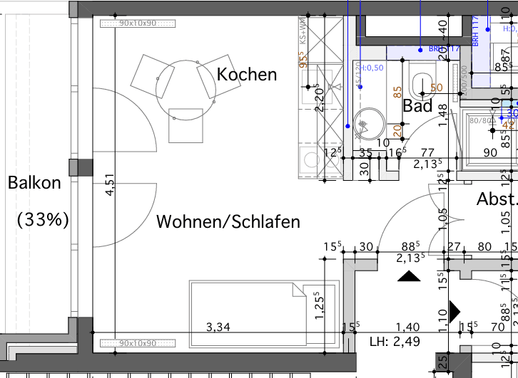 Pronájem bytu 1+1 22 m², Am Felde 132, Hamburg, Hamburg Pronájem bytu 1+1 22 m², Am Felde 132, Hamburg, Hamburg