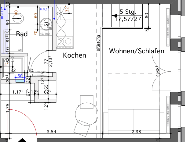 Pronájem bytu 1+1 22 m², Am Felde 132, Hamburg, Hamburg Pronájem bytu 1+1 22 m², Am Felde 132, Hamburg, Hamburg