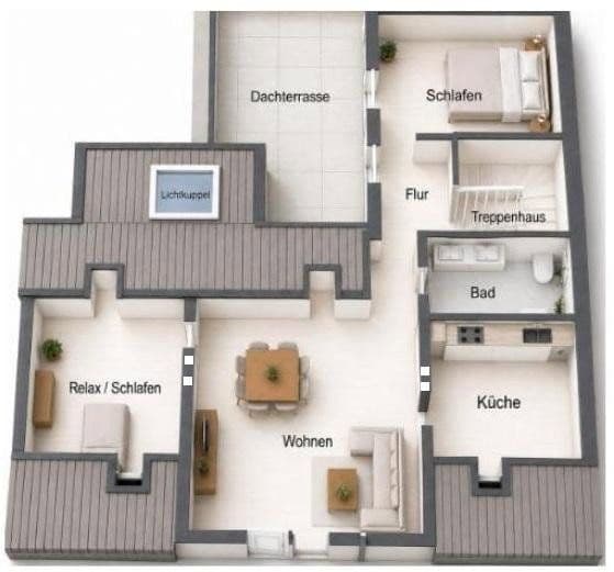 Pronájem bytu 2+kk 80 m², Usingen, Hessen Pronájem bytu 2+kk 80 m², Usingen, Hessen