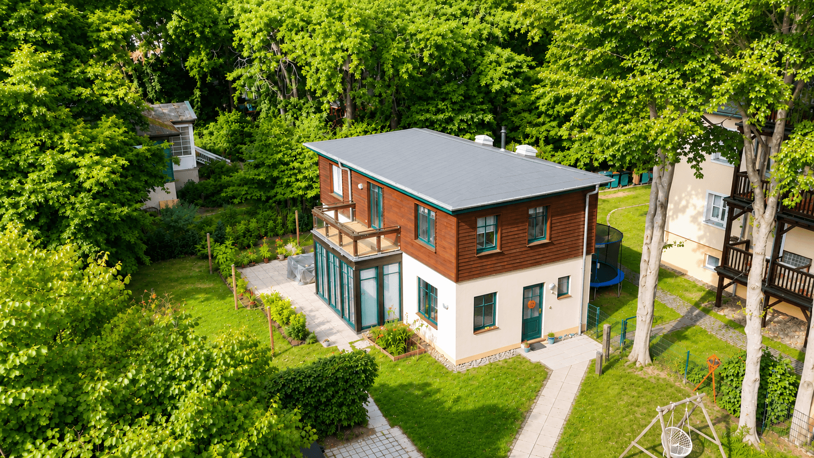 Prodej domu 125 m², pozemek 502 m², Dresden Klotzsche, Sasko Prodej domu 125 m², pozemek 502 m², Dresden Klotzsche, Sasko