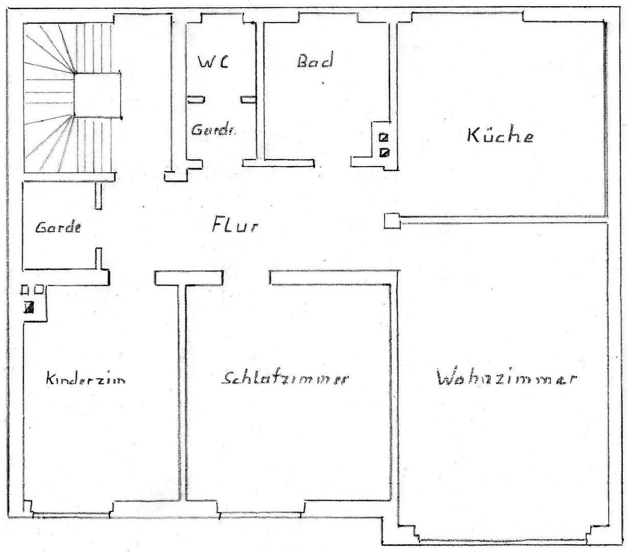 Pronájem bytu 3+1 100 m², Rodalben, Porýní-Falc Pronájem bytu 3+1 100 m², Rodalben, Porýní-Falc