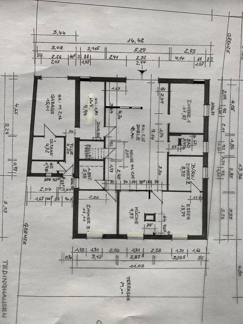 Pronájem domu 120 m², pozemek 1.200 m², Thedinghausen, Dolní Sasko Pronájem domu 120 m², pozemek 1.200 m², Thedinghausen, Dolní Sasko