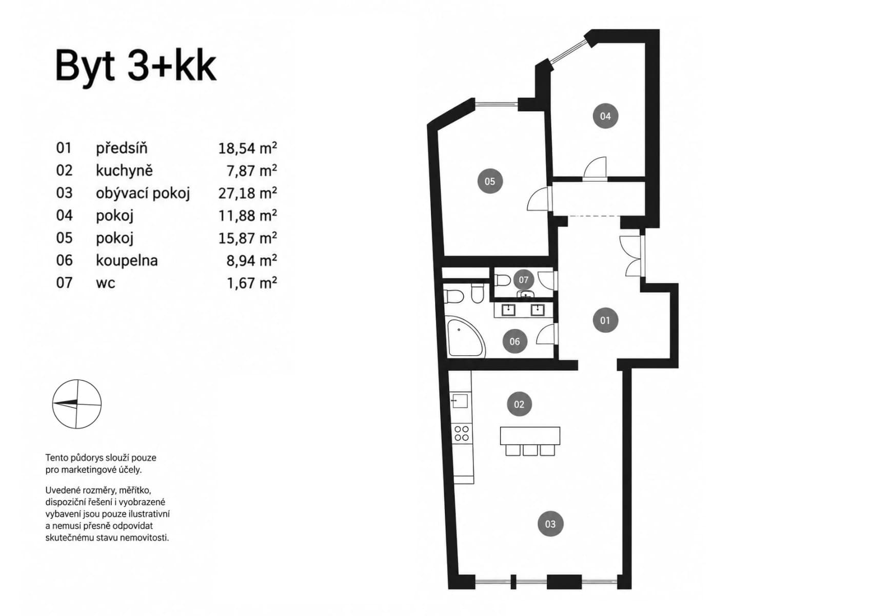 Pronájem bytu 3+kk 92 m², Masarykovo nábřeží, Praha, Praha Pronájem bytu 3+kk 92 m², Masarykovo nábřeží, Praha, Praha