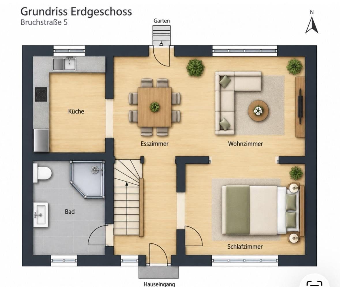Prodej domu 290 m², pozemek 675 m², Bruchstr. 4, Hütschenhausen, Porýní-Falc Prodej domu 290 m², pozemek 675 m², Bruchstr. 4, Hütschenhausen, Porýní-Falc