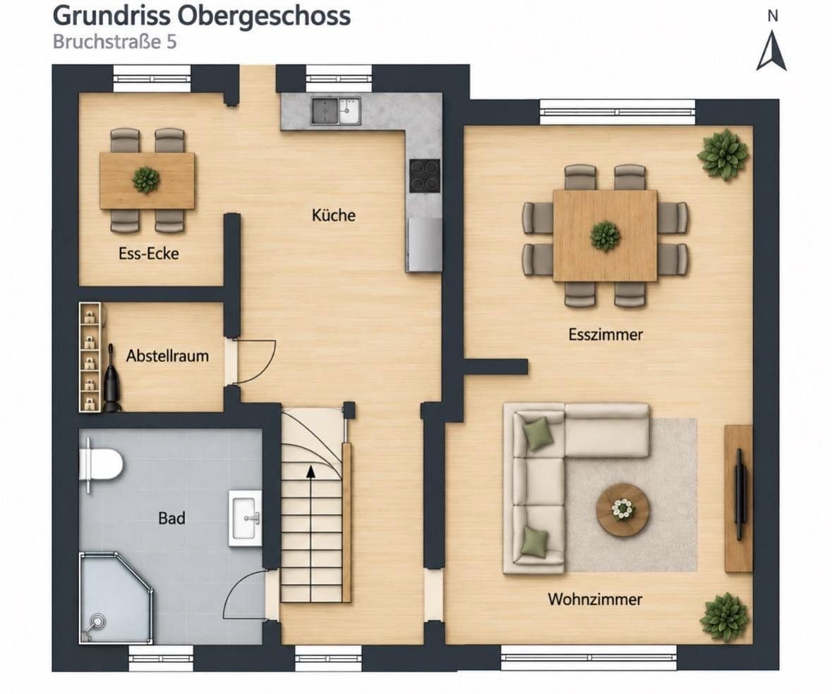 Prodej domu 290 m², pozemek 675 m², Bruchstr. 4, Hütschenhausen, Porýní-Falc Prodej domu 290 m², pozemek 675 m², Bruchstr. 4, Hütschenhausen, Porýní-Falc