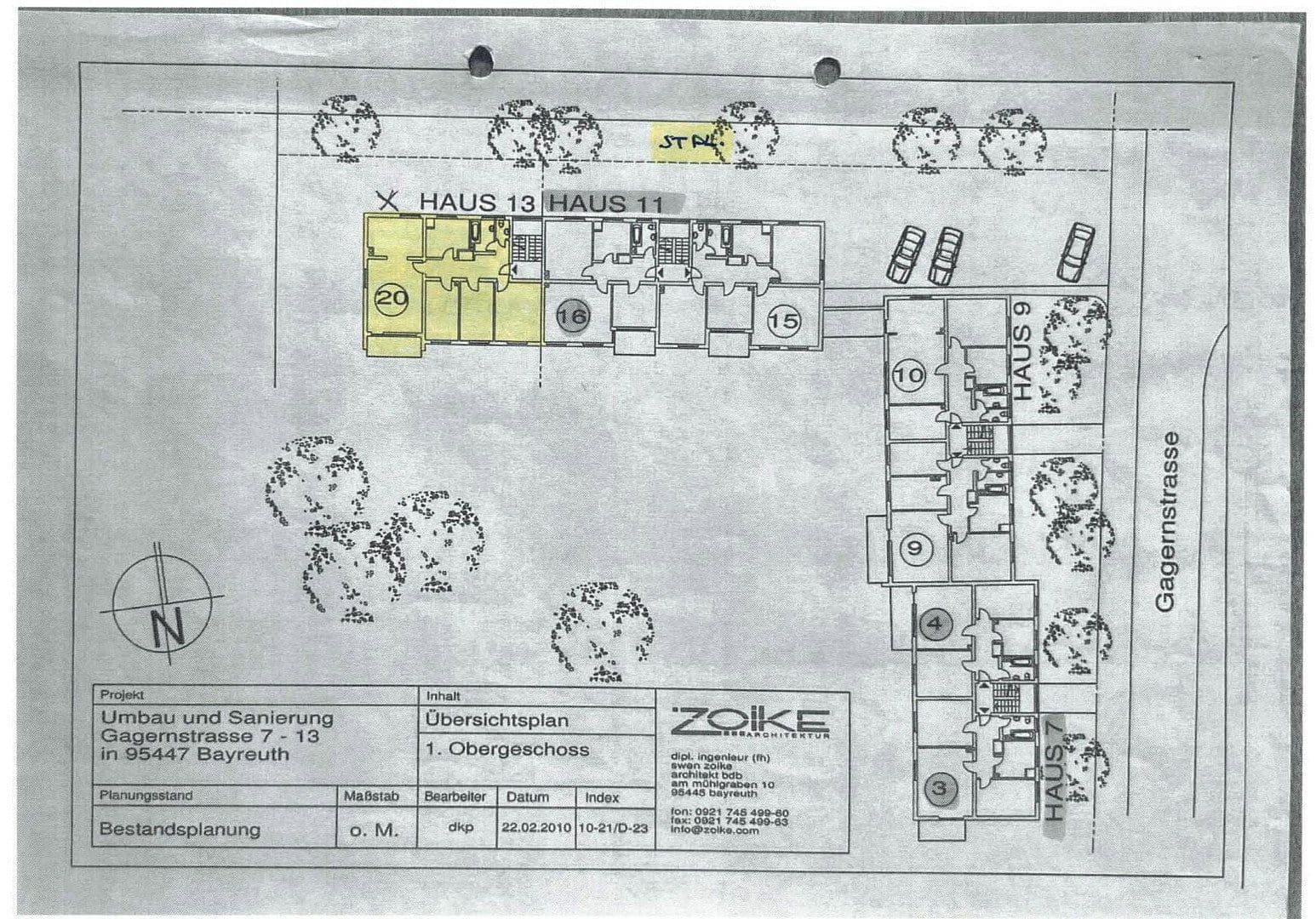 Prodej bytu 3+1 98 m², Gagernstraße 13, Bayreuth, Bavorsko Prodej bytu 3+1 98 m², Gagernstraße 13, Bayreuth, Bavorsko