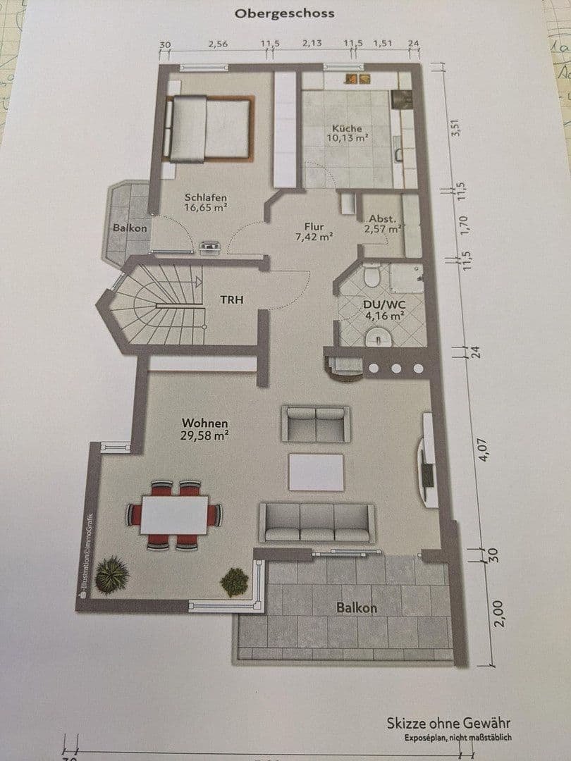 Prodej domu 224 m², pozemek 410 m², Flörsheim, Hessen Prodej domu 224 m², pozemek 410 m², Flörsheim, Hessen