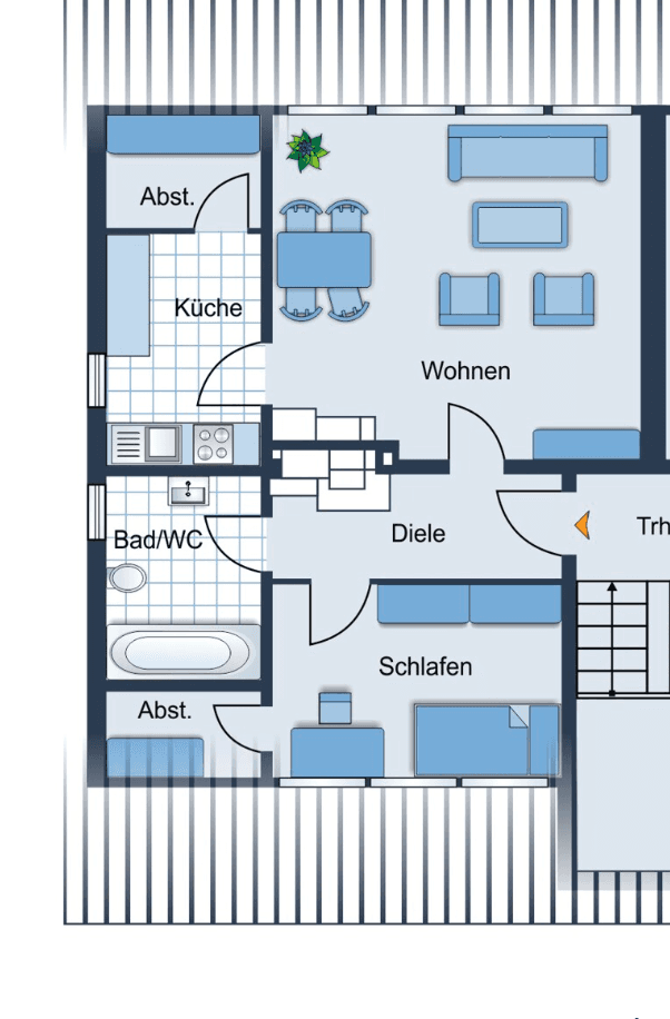 Pronájem bytu 2+1 53 m², Niderpleiser Strasse 93, Sankt Augustin, Severní Porýní-Vestfálsko Pronájem bytu 2+1 53 m², Niderpleiser Strasse 93, Sankt Augustin, Severní Porýní-Vestfálsko