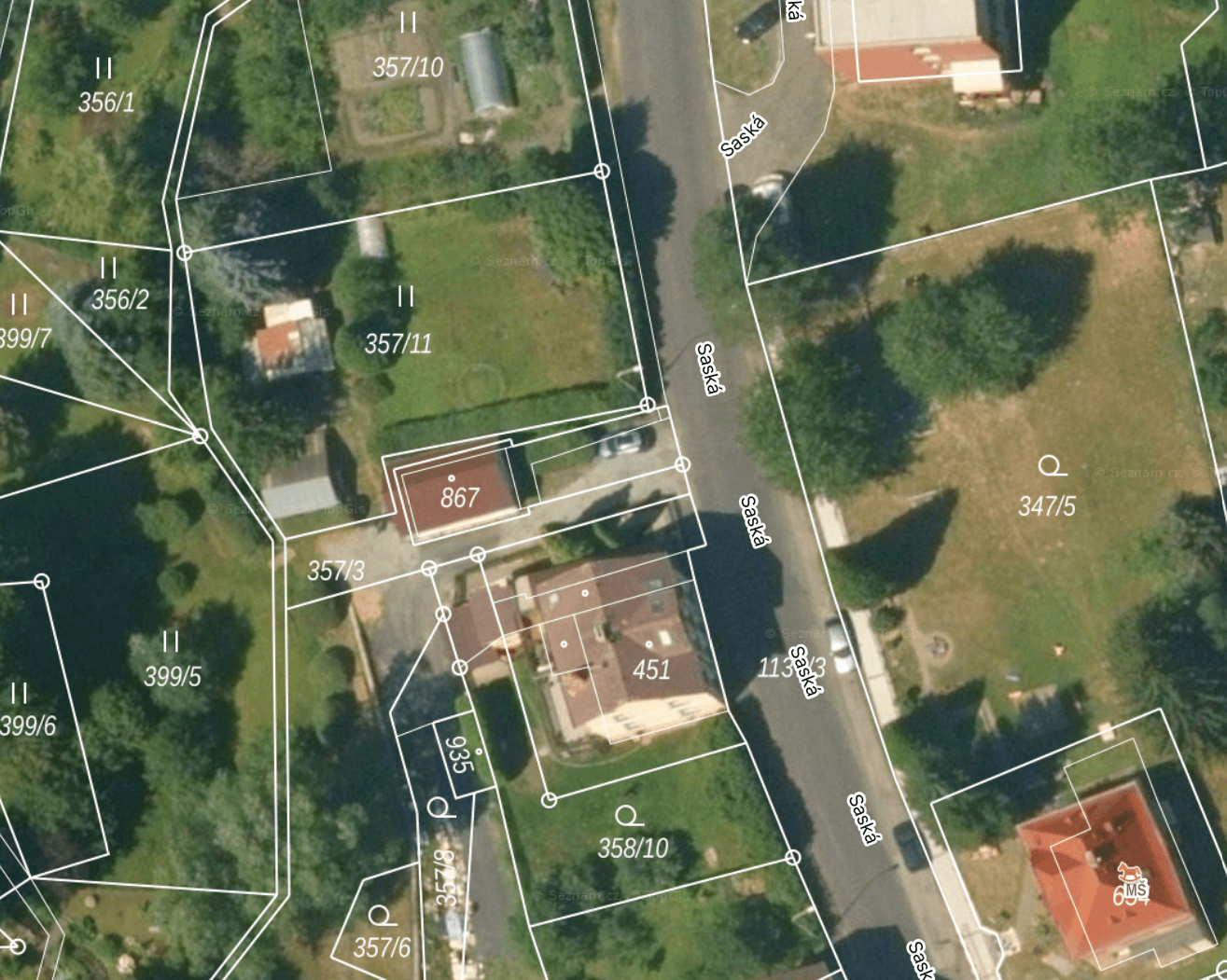 Prodej pozemku 650 m², Saská, Děčín, Ústecký kraj Prodej pozemku 650 m², Saská, Děčín, Ústecký kraj
