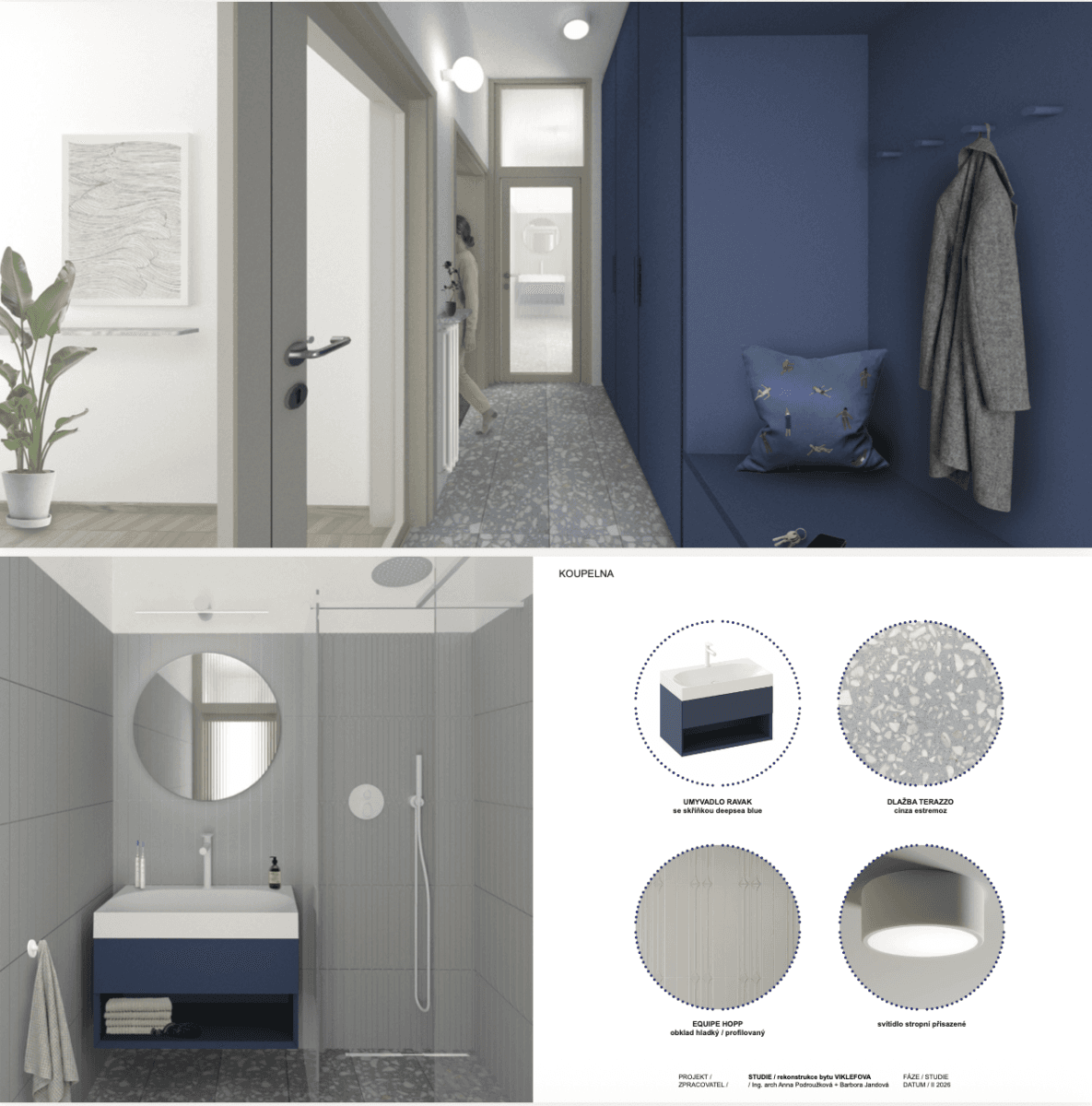Pronájem bytu 2+kk 46 m², Viklefova, Praha, Praha Pronájem bytu 2+kk 46 m², Viklefova, Praha, Praha