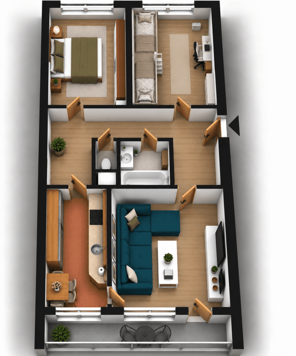 Prodej bytu 3+1 71 m², Blattného, Praha, Praha Prodej bytu 3+1 71 m², Blattného, Praha, Praha