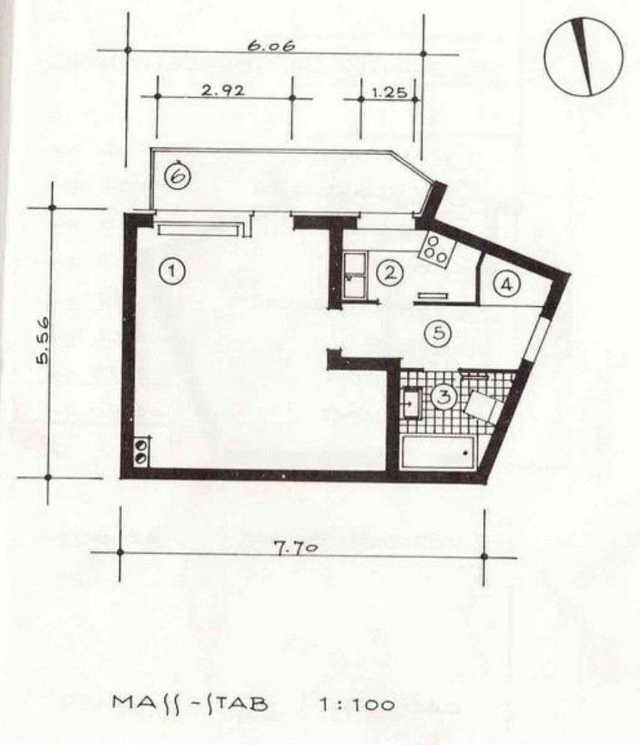 Pronájem bytu 1+1 40 m², Elmshorn, Šlesvicko-Holštýnsko Pronájem bytu 1+1 40 m², Elmshorn, Šlesvicko-Holštýnsko