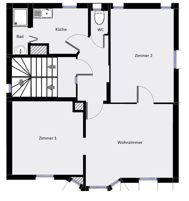Pronájem bytu 3+1 61 m², Rieslingstraße 4, Esslingen am Neckar, Bádensko-Württembersko Pronájem bytu 3+1 61 m², Rieslingstraße 4, Esslingen am Neckar, Bádensko-Württembersko