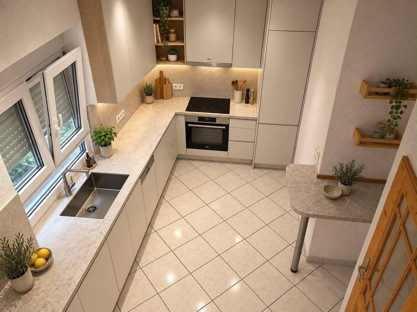 Prodej domu 110 m², pozemek 580 m², Danzinerstraße 8, Heitersheim, Bádensko-Württembersko Prodej domu 110 m², pozemek 580 m², Danzinerstraße 8, Heitersheim, Bádensko-Württembersko