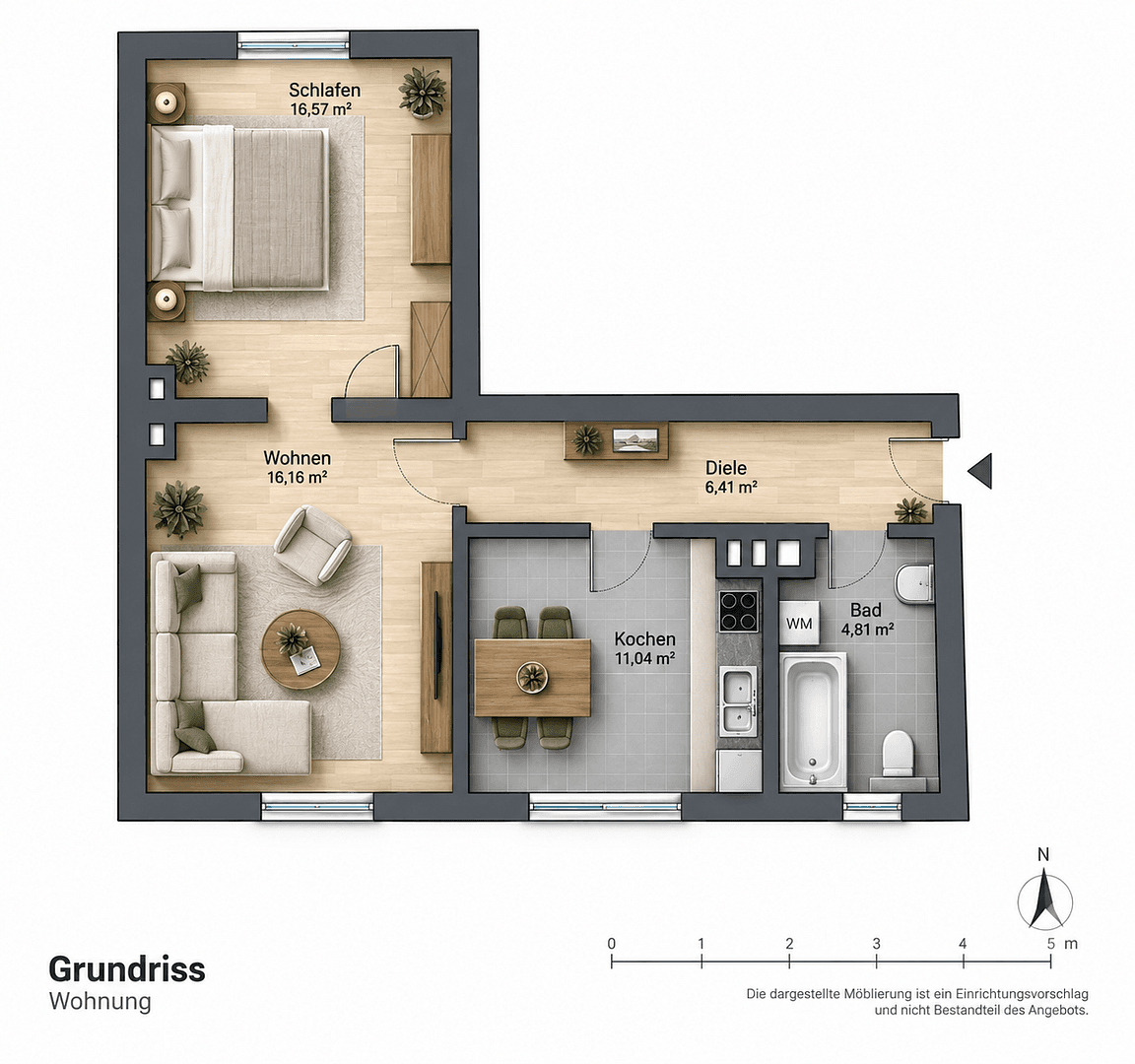 Prodej bytu 2+kk 54 m², Bochum, Severní Porýní-Vestfálsko Prodej bytu 2+kk 54 m², Bochum, Severní Porýní-Vestfálsko