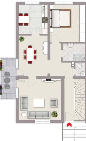 Pronájem bytu 3+1 73 m², Karlsruhe, Bádensko-Württembersko Pronájem bytu 3+1 73 m², Karlsruhe, Bádensko-Württembersko