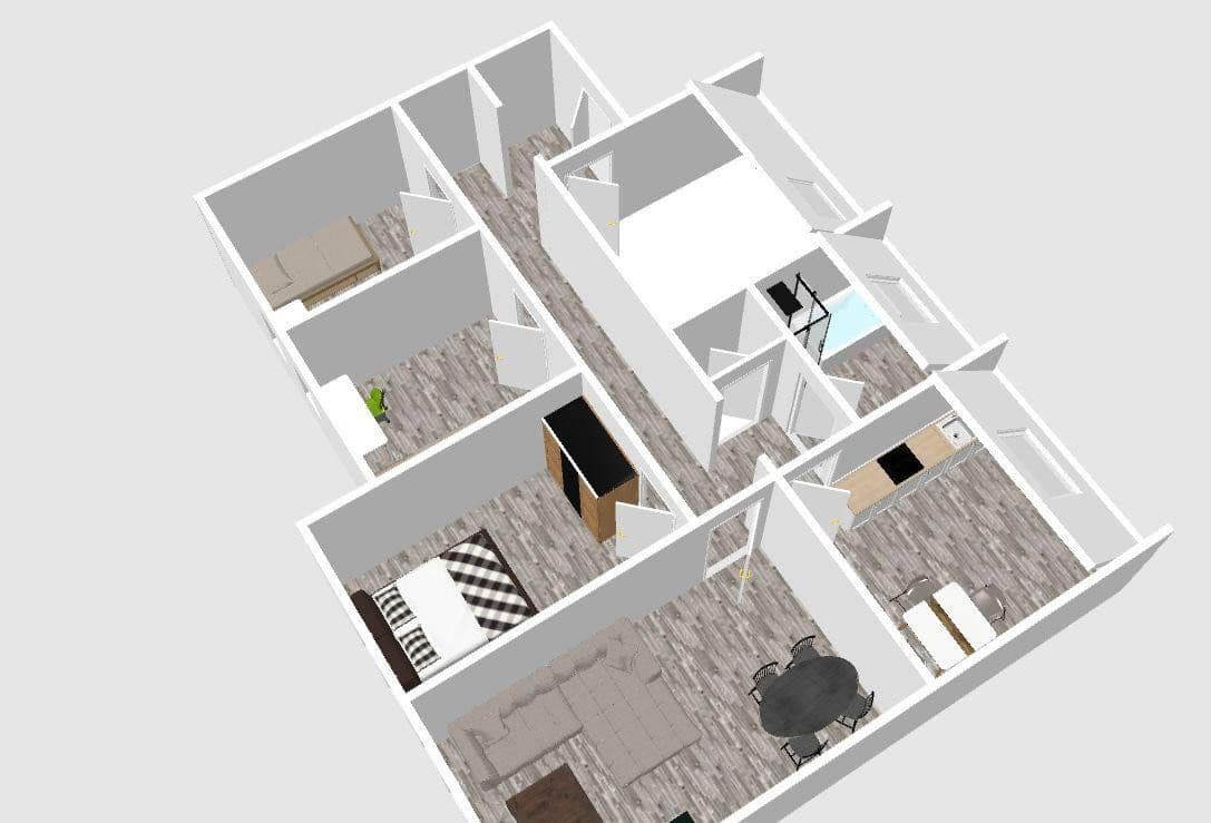 Pronájem bytu 4+1 80 m², Wunderstrasse 28, Oberhausen, Severní Porýní-Vestfálsko Pronájem bytu 4+1 80 m², Wunderstrasse 28, Oberhausen, Severní Porýní-Vestfálsko