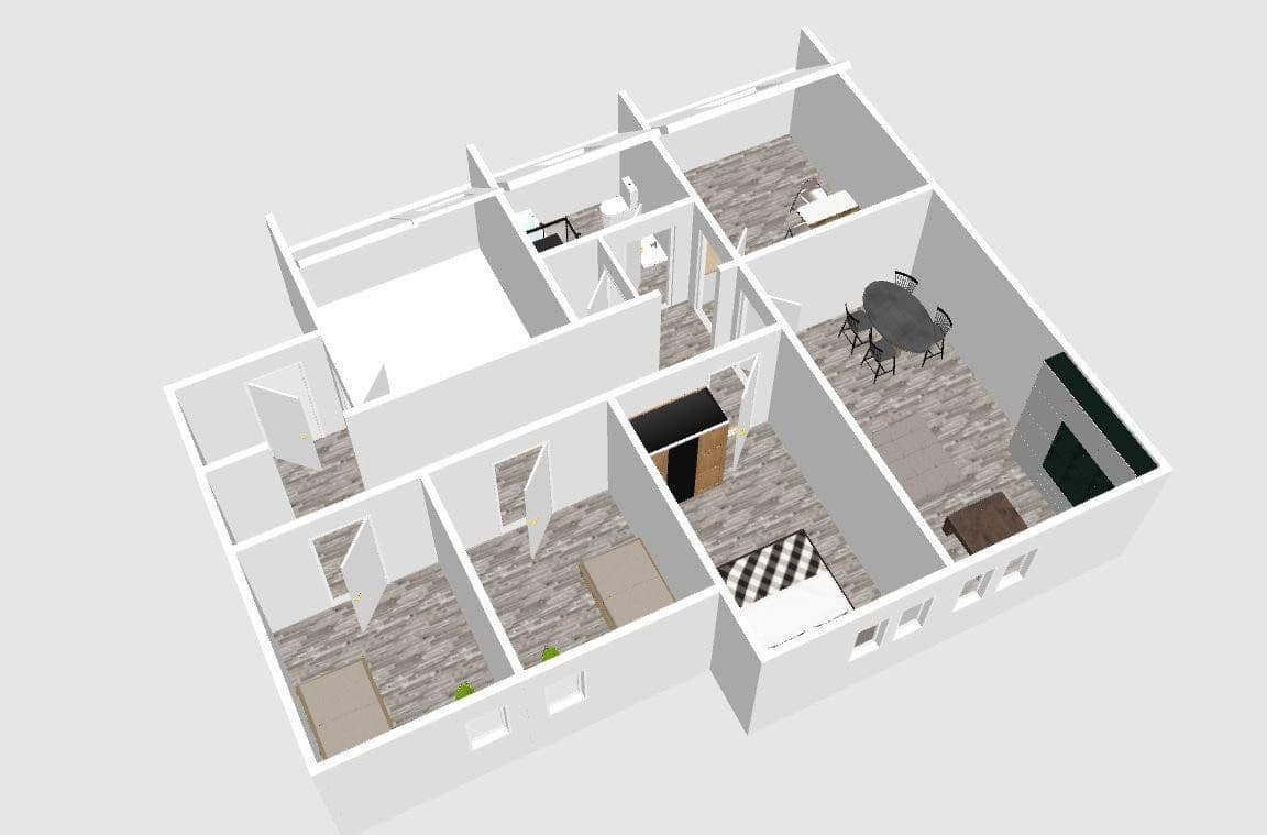 Pronájem bytu 4+1 80 m², Wunderstrasse 28, Oberhausen, Severní Porýní-Vestfálsko Pronájem bytu 4+1 80 m², Wunderstrasse 28, Oberhausen, Severní Porýní-Vestfálsko