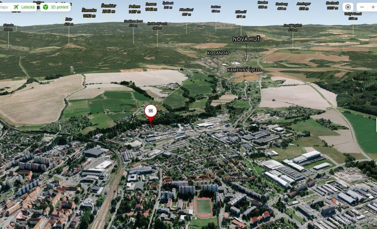 Pronájem pozemku 300 m², Čelakovského, Rokycany, Plzeňský kraj Pronájem pozemku 300 m², Čelakovského, Rokycany, Plzeňský kraj