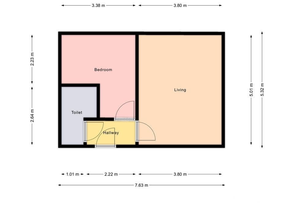 Prodej bytu 2+kk 36 m², Rýmařovská, Praha, Praha Prodej bytu 2+kk 36 m², Rýmařovská, Praha, Praha