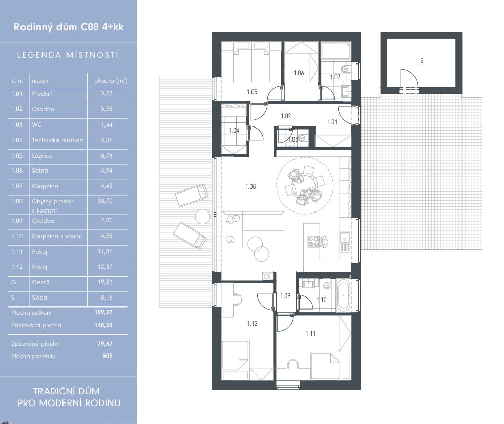 Prodej domu 109 m², pozemek 505 m², Tasovická, Tasovice, Jihomoravský kraj Prodej domu 109 m², pozemek 505 m², Tasovická, Tasovice, Jihomoravský kraj