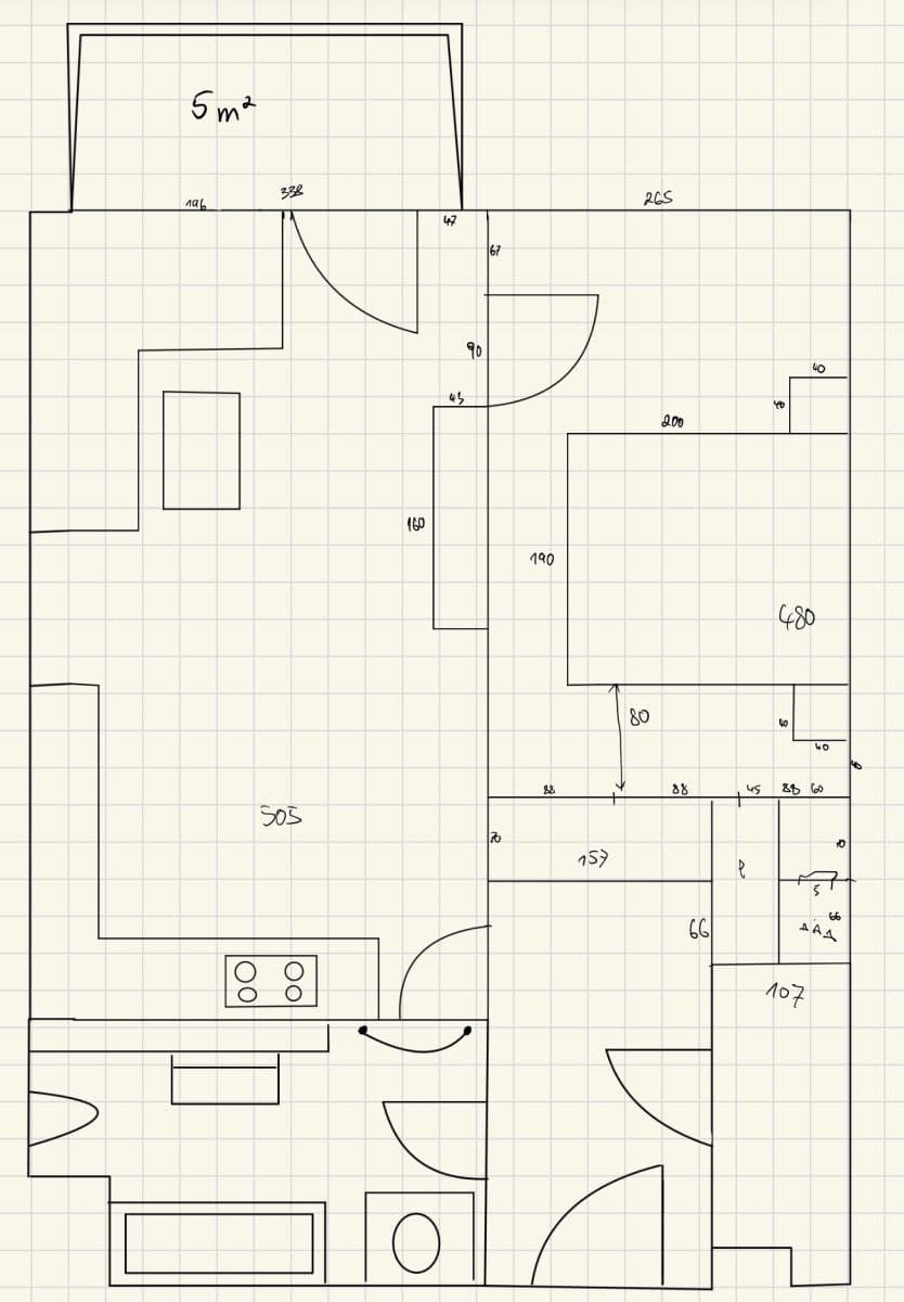 Pronájem bytu 2+kk 47 m², Zakšínská, Praha, Praha Pronájem bytu 2+kk 47 m², Zakšínská, Praha, Praha