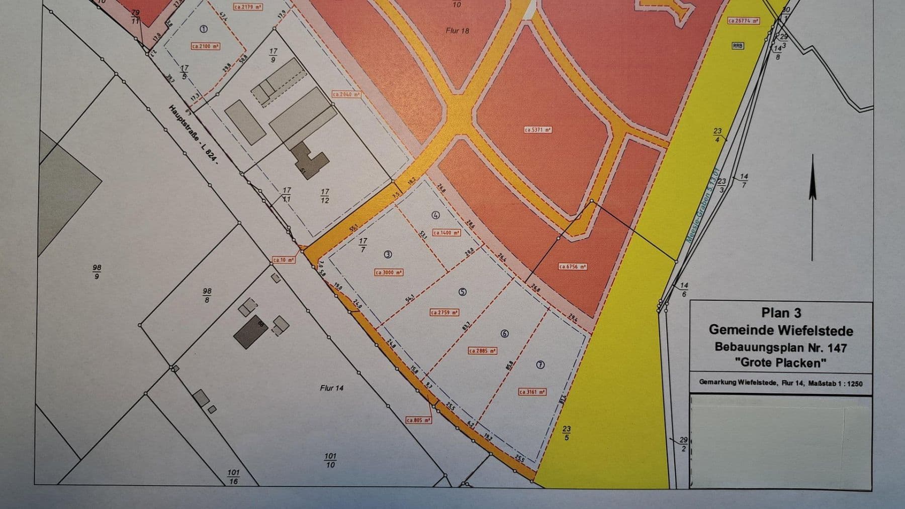 Prodej pozemku 2.600 m², Wiefelstede, Dolní Sasko Prodej pozemku 2.600 m², Wiefelstede, Dolní Sasko