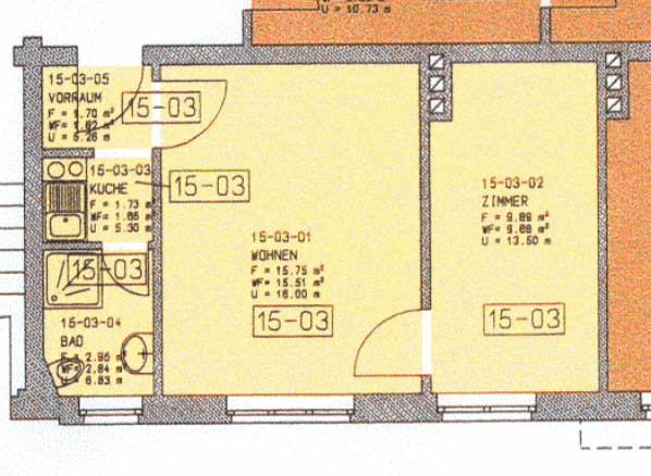 Pronájem bytu 2+1 32 m², Struckmannstr. 15, Hildesheim, Dolní Sasko Pronájem bytu 2+1 32 m², Struckmannstr. 15, Hildesheim, Dolní Sasko