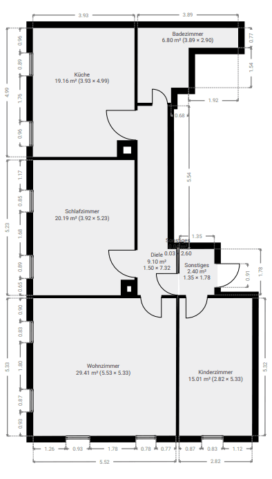 Pronájem bytu 3+1 102 m², Oberotterbach, Porýní-Falc Pronájem bytu 3+1 102 m², Oberotterbach, Porýní-Falc