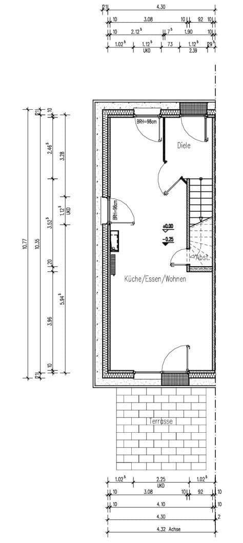 Pronájem domu 82 m², pozemek 350 m², Dietzenbach, Hessen Pronájem domu 82 m², pozemek 350 m², Dietzenbach, Hessen