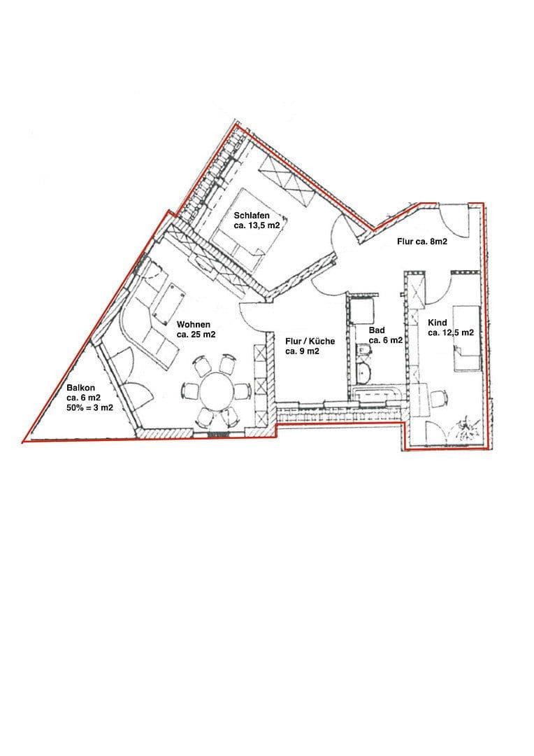 Prodej bytu 3+1 77 m², Myslowitzer Straße 11, Berlin, Berlín Prodej bytu 3+1 77 m², Myslowitzer Straße 11, Berlin, Berlín