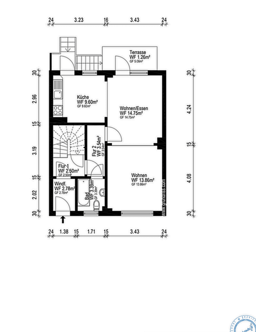 Prodej domu 145 m², pozemek 309 m², Bremerhaven, Bremen Prodej domu 145 m², pozemek 309 m², Bremerhaven, Bremen