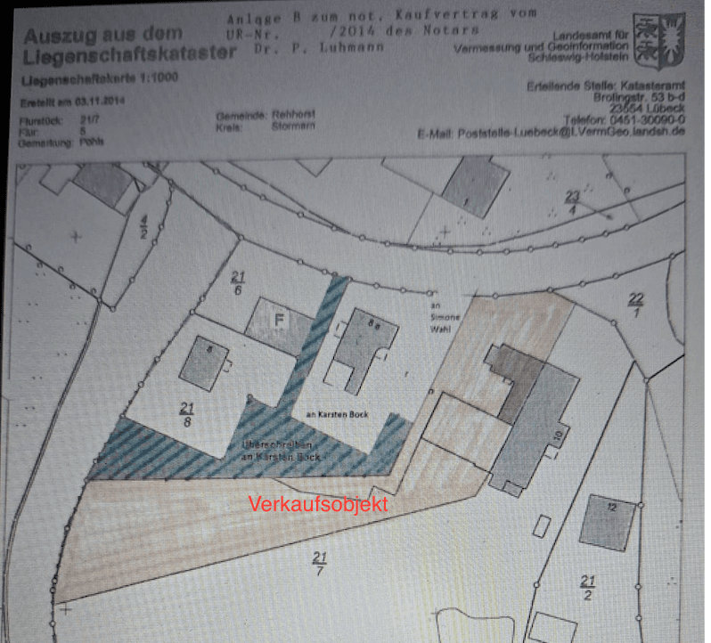 Prodej domu 190 m², pozemek 3.334 m², Rehhorst, Šlesvicko-Holštýnsko Prodej domu 190 m², pozemek 3.334 m², Rehhorst, Šlesvicko-Holštýnsko