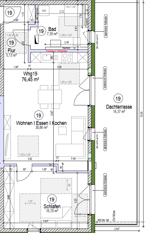 Pronájem bytu 2+kk 77 m², Dombühl, Bavorsko Pronájem bytu 2+kk 77 m², Dombühl, Bavorsko