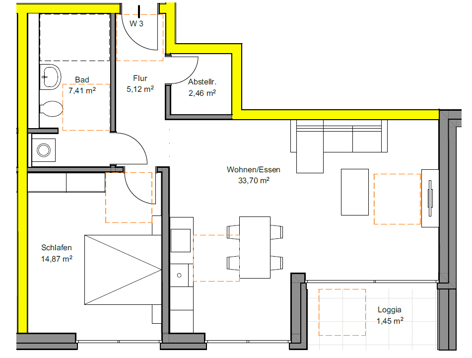 Pronájem bytu 2+1 65 m², Bohenkamp 19, Brakel, Severní Porýní-Vestfálsko Pronájem bytu 2+1 65 m², Bohenkamp 19, Brakel, Severní Porýní-Vestfálsko