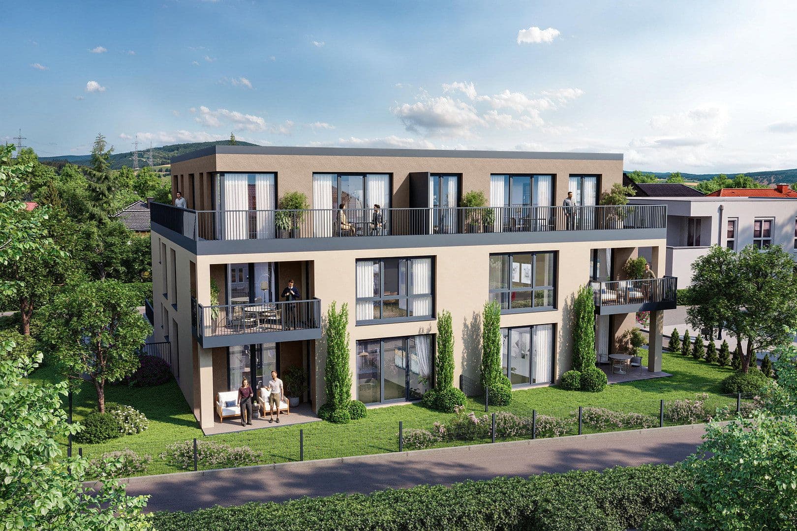 Prodej bytu 3+1 71 m², Zeilheck 10, Aßlar, Hessen Prodej bytu 3+1 71 m², Zeilheck 10, Aßlar, Hessen
