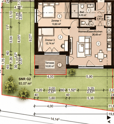 Prodej bytu 3+1 71 m², Zeilheck 10, Aßlar, Hessen Prodej bytu 3+1 71 m², Zeilheck 10, Aßlar, Hessen