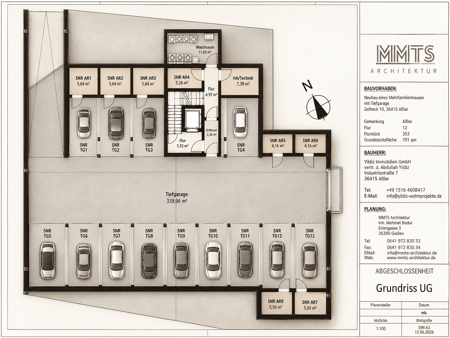 Prodej bytu 3+1 71 m², Zeilheck 10, Aßlar, Hessen Prodej bytu 3+1 71 m², Zeilheck 10, Aßlar, Hessen