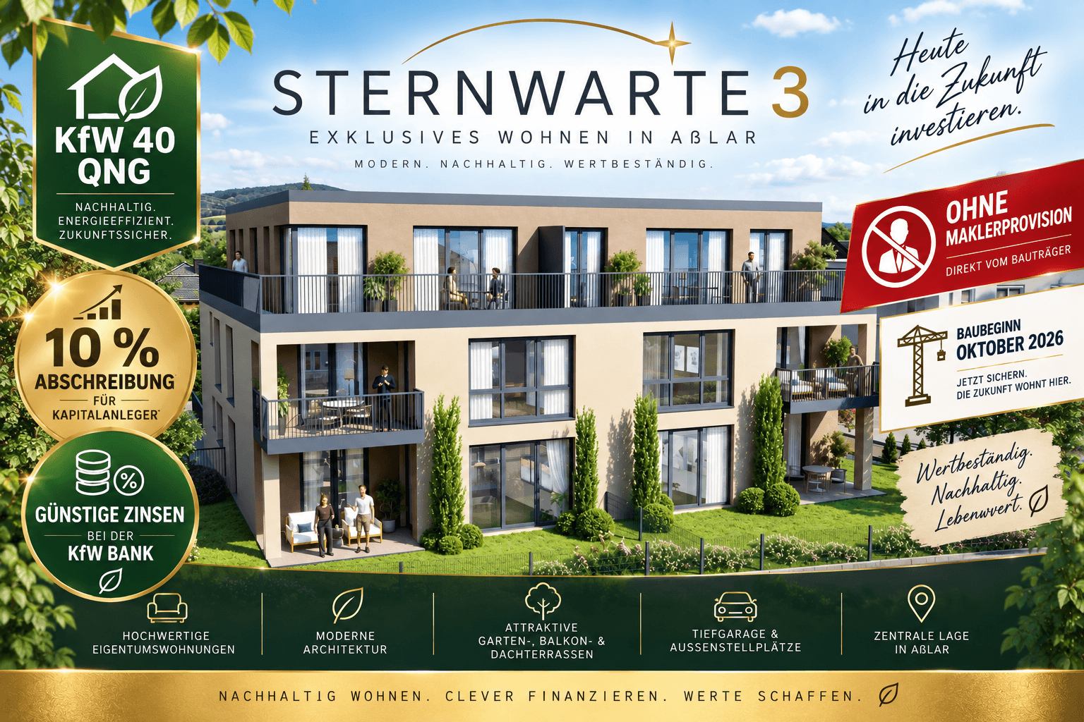 Prodej bytu 3+1 71 m², Zeilheck 10, Aßlar, Hessen Prodej bytu 3+1 71 m², Zeilheck 10, Aßlar, Hessen