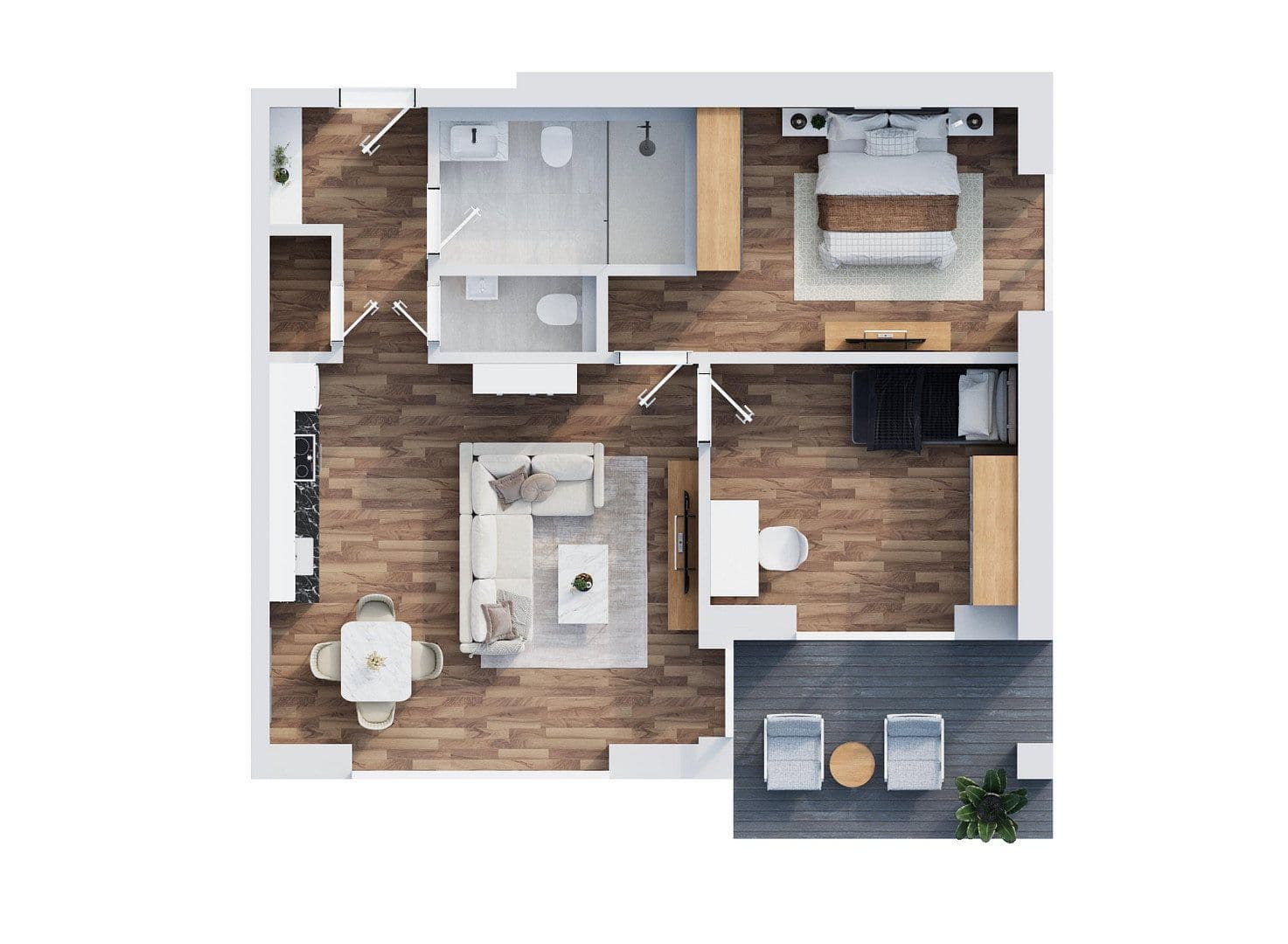 Prodej bytu 3+1 71 m², Zeilheck 10, Aßlar, Hessen Prodej bytu 3+1 71 m², Zeilheck 10, Aßlar, Hessen