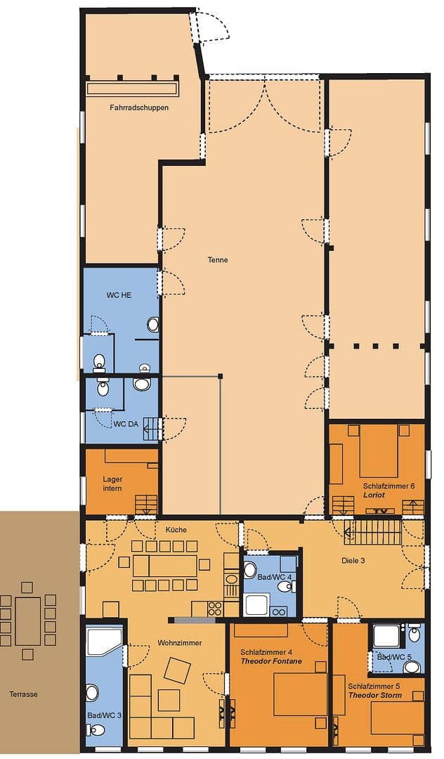 Prodej domu 189 m², pozemek 8.000 m², Lenzen (Elbe), Braniborsko Prodej domu 189 m², pozemek 8.000 m², Lenzen (Elbe), Braniborsko